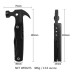 Multifunctional Claw Hammer Portable Pocket Stainless Steel Tool With Nylon Sheath Multitool Outdoor Survival Camping Hunting Hiking