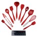 Silicone Kitchen Utensils Set Non-stick Kitchenware Cooking Tools Spoon Spatula Ladle Egg Beaters Tool Gadget Accessories