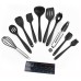 Silicone Kitchen Utensils Set Non-stick Kitchenware Cooking Tools Spoon Spatula Ladle Egg Beaters Tool Gadget Accessories