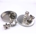 Biscuit Mold 12-piece Set of Creative 304 Stainless Steel Flower-shaped Biscuit Cutting and Baking Cut Flower Appliances