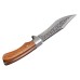 Beast cavalry fixed blade knife blade 8cr13mov colorful wood handle survival hunting straight knife outdoor tools